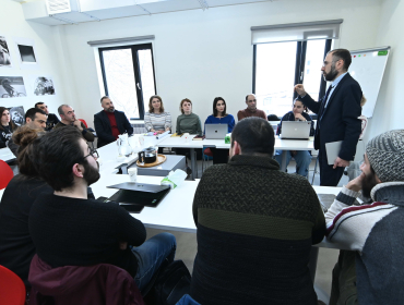 ACBA Federation and Impact Hub Yerevan startup incubator 2022-2023 program first meeting